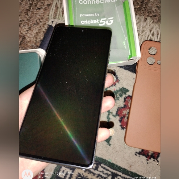 Motorola Moto g stylus 5g 2024 caramel latte nude phone NEW 2 free cases - Picture 4 of 8